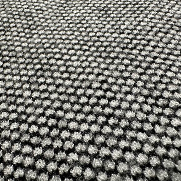 Tahari: Gray Black and White Patterned Mockneck Sweater - Picture 6 of 7